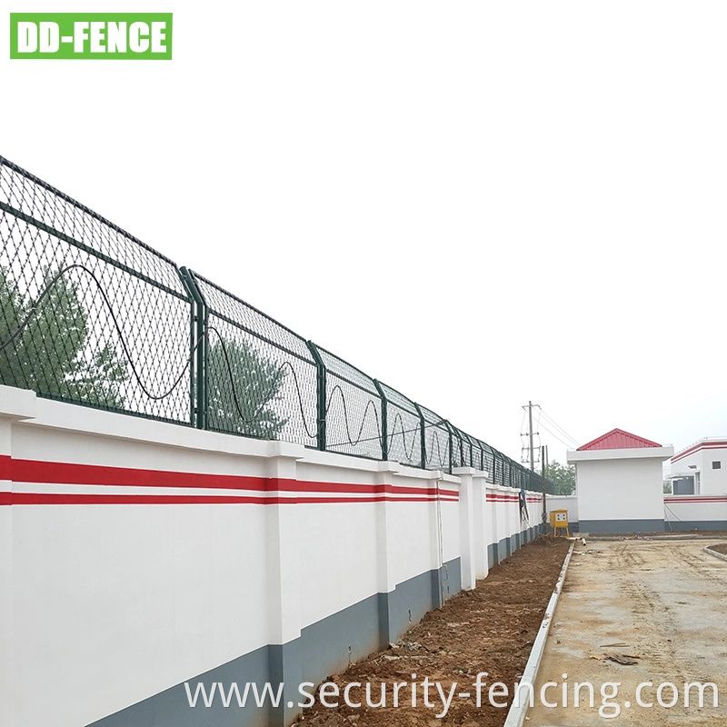 Outdoor Perimeter Vibration Optical Fiber Intrusion Detector Intrusion Alarm System